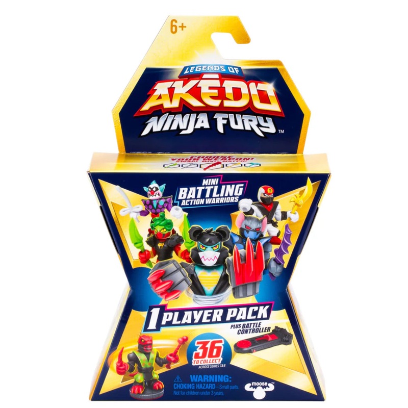 AKEDO S7 NINJA FURY SINGLE PACK