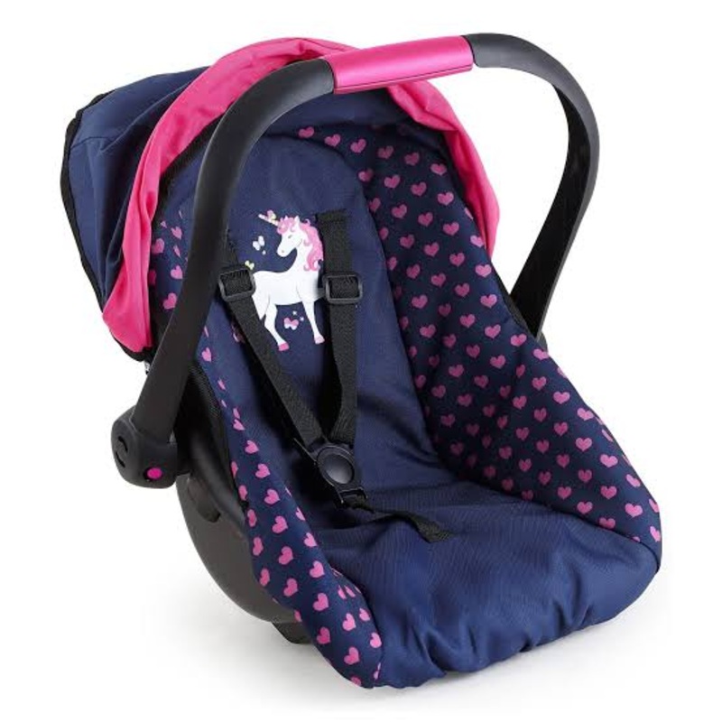 Bayer Doll Car Capsule D Bluew Pnk Heart