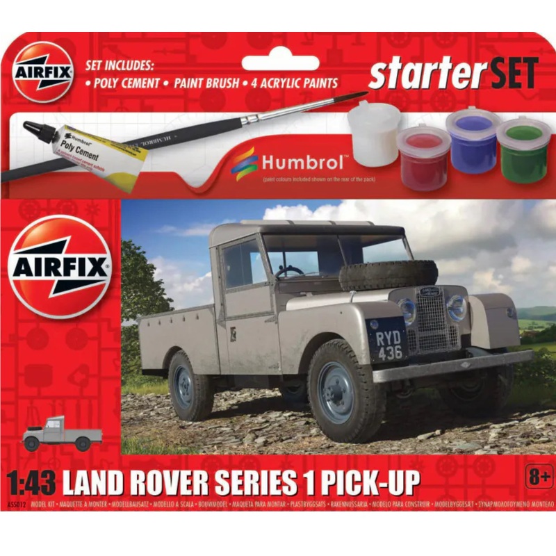 Airfix 1:43 Starter Land Rover Series 1