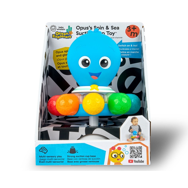 BE OCTOPUS SPIN & SEA SUCTION TOY