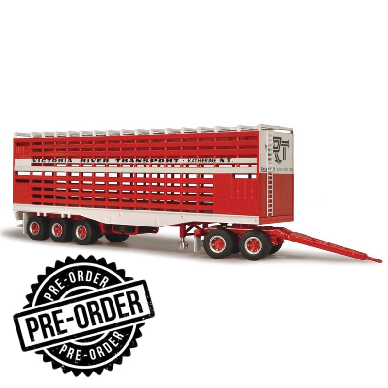 1:64 HIGHWAY VICTORIA RIVER TRAILER DOLL