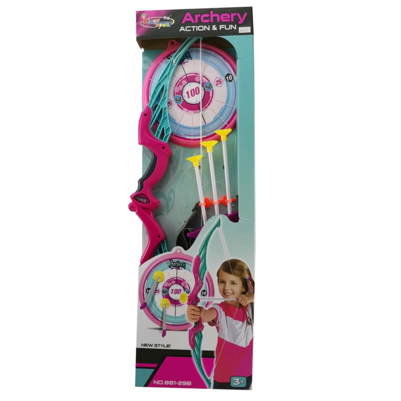 ARCHERY ACTION FUN SET PINK