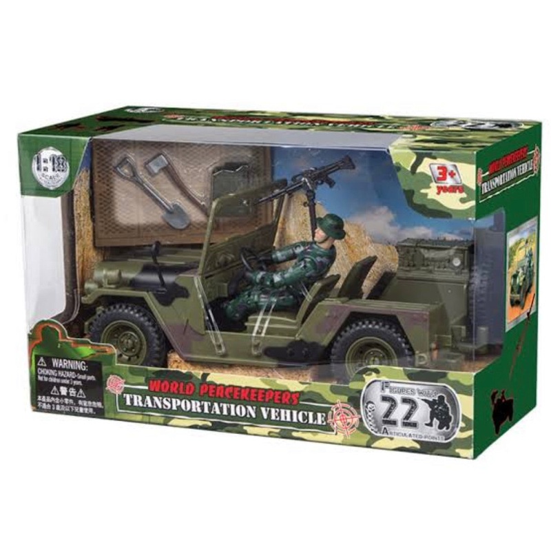 WORLD PEACEKEEPER TRANSPORTATION VEHICLE