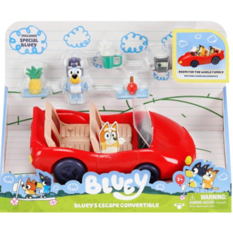 BLUEY S9 BLUEY'S ESCAPE CONVERTIBLE