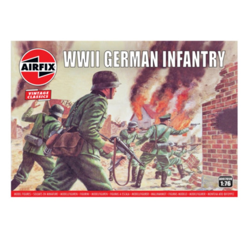 Airfix 1:76 Wwii German Infantry