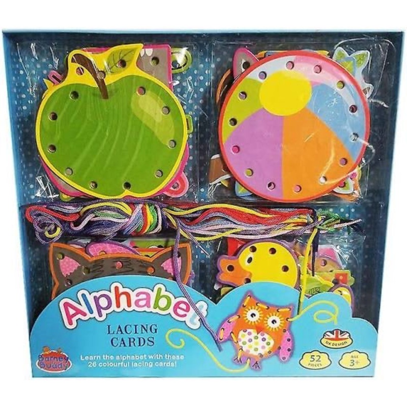 Alphabet Lacing Cards