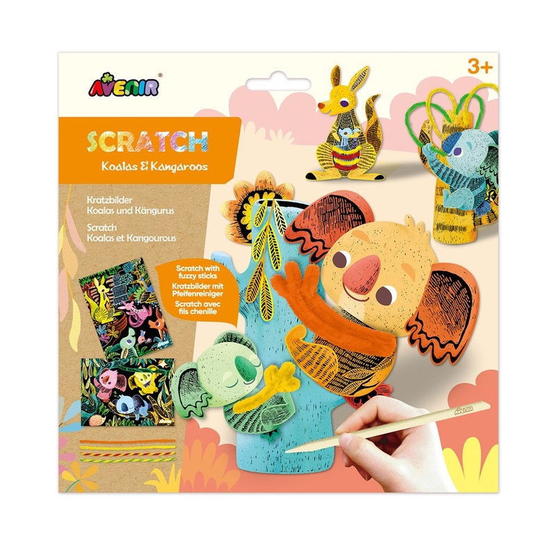 AVENIR SCRATCH KOALAS AND KANGAROOS