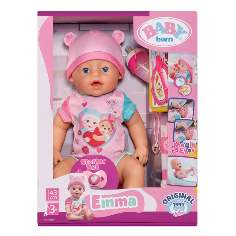 BB BABY BORN EMMA 43CM MAGIC GIRL