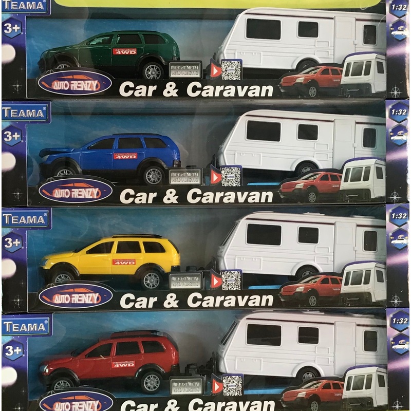 CARAVAN SET WITH 4 X 4