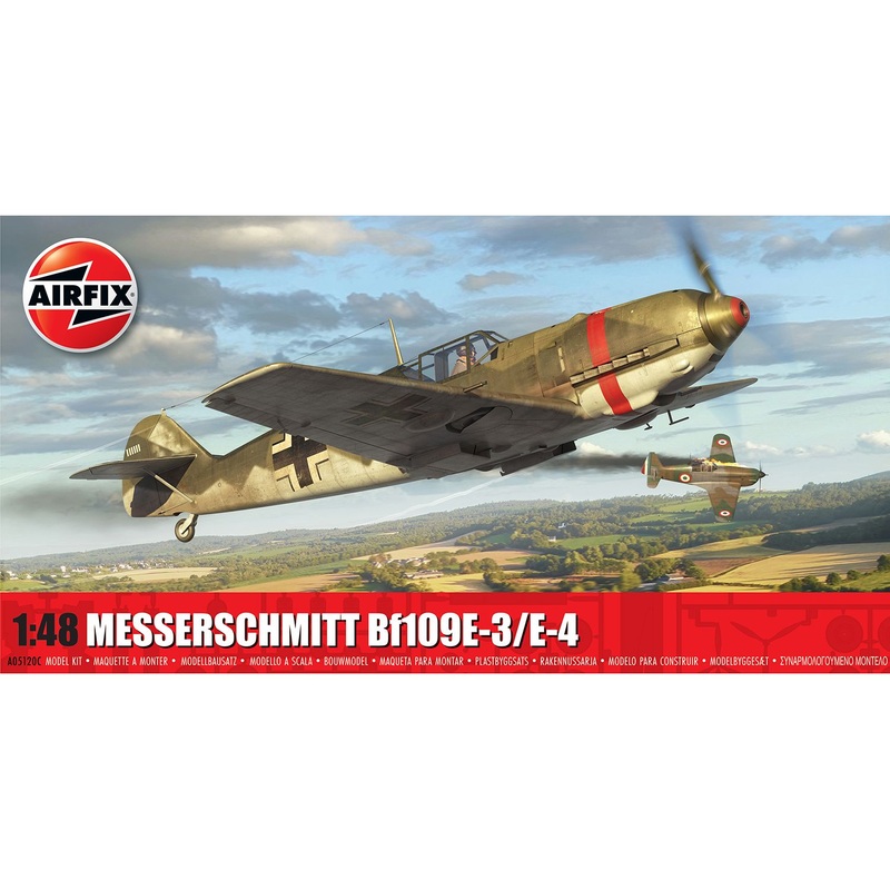 AIRFIX 1:48 MESSERSCHMITT BF109E-3/E4