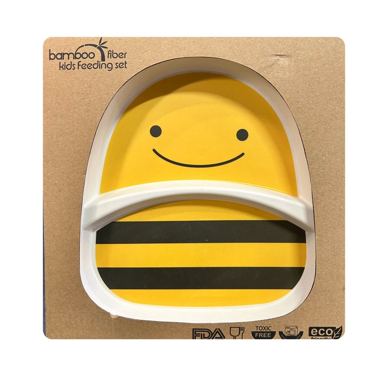 BAMBOO KIDS DINNER SET BEE