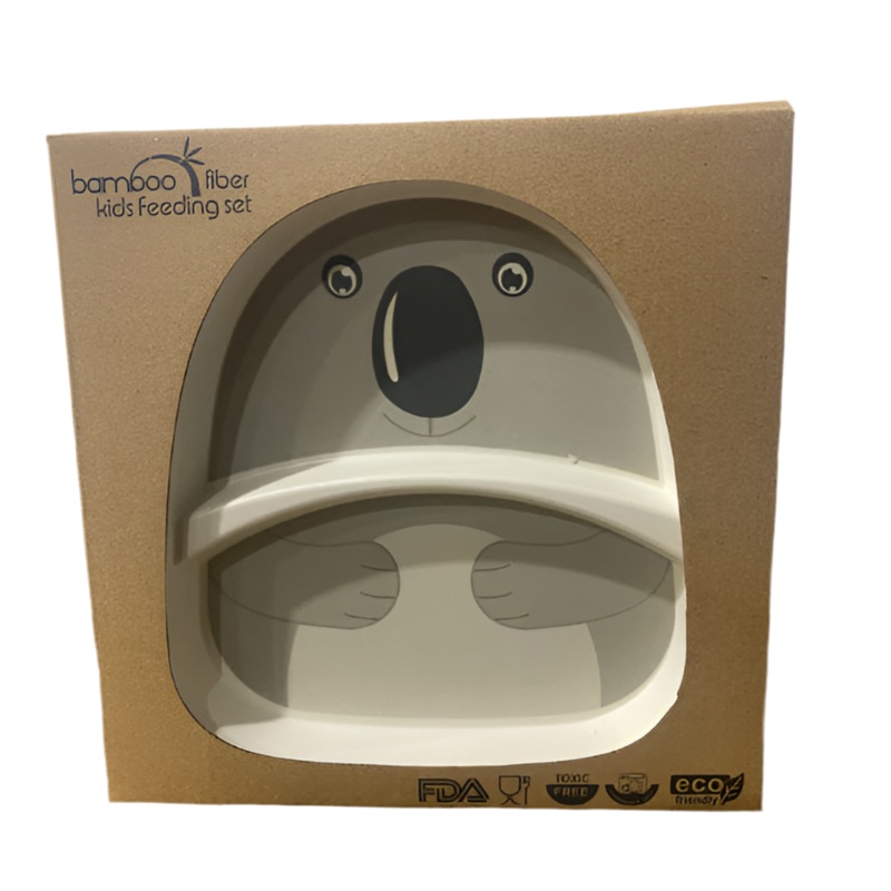 Bamboo Kids Dinner Set Koala