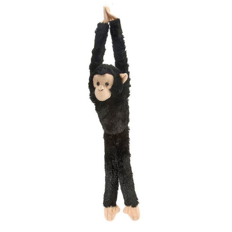 WILD PLUSH HANGING CHIMPANZEE