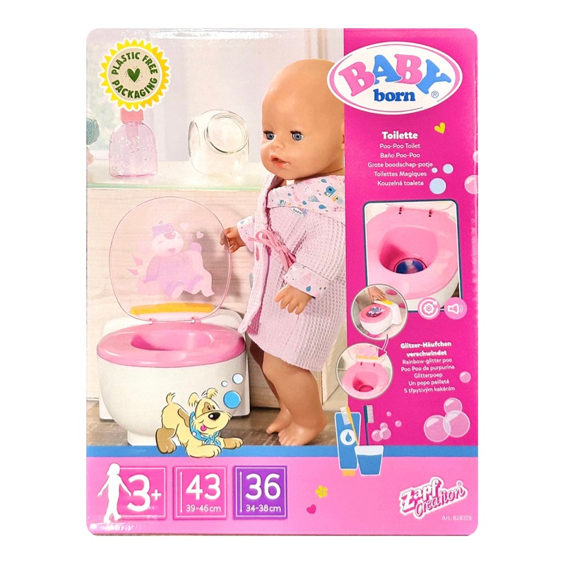 BB BABY BORN POO POO TOILET