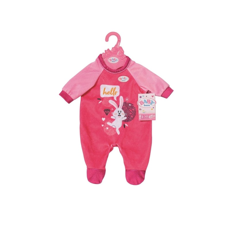 BB BABY BORN ROMPER 43CM PINK