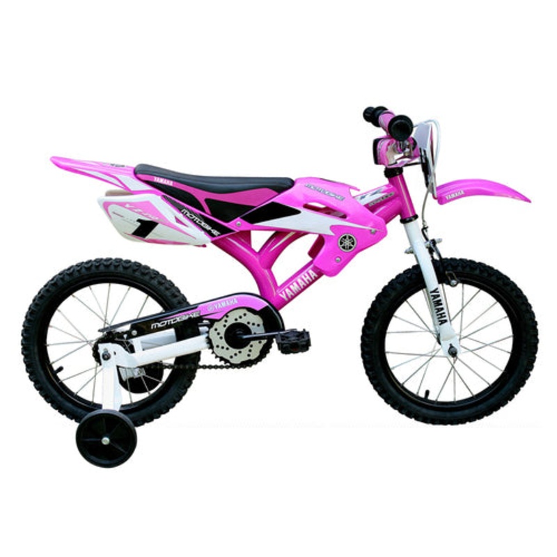 YAMAHA MOTORBIKE CHILD'S BMX PINK 12"
