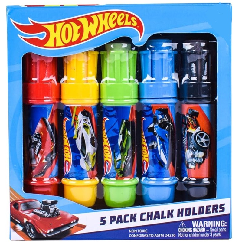 5 PACK CHALK HOLDER HOTWHEELS