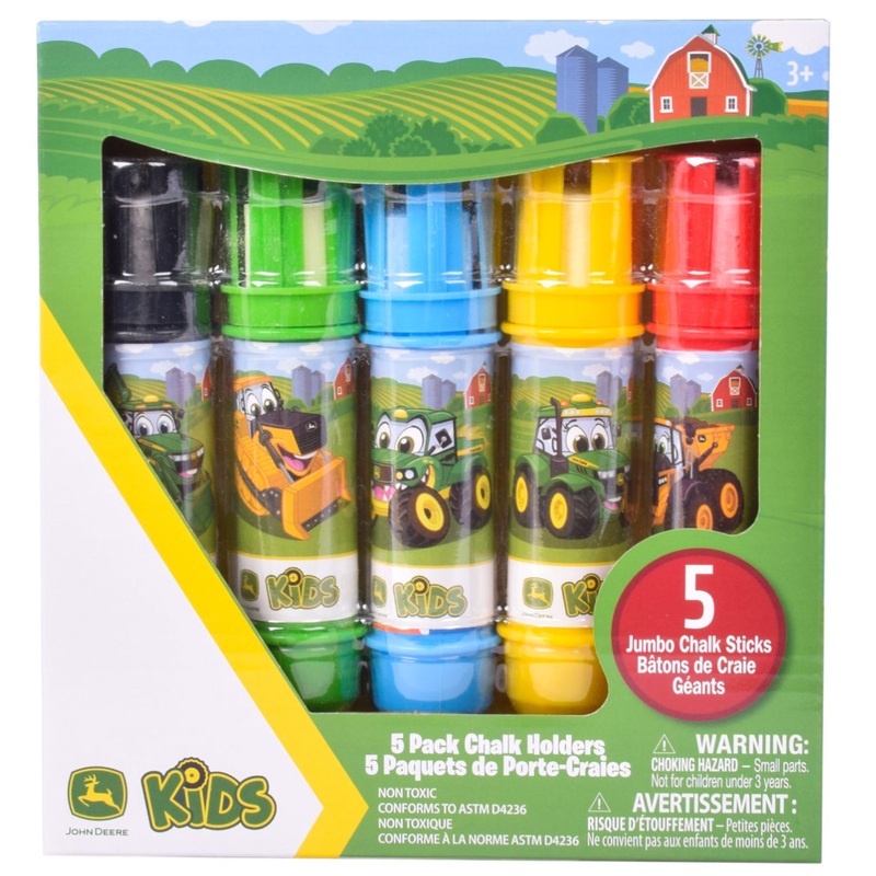 5 PACK CHALK HOLDER JOHN DEERE