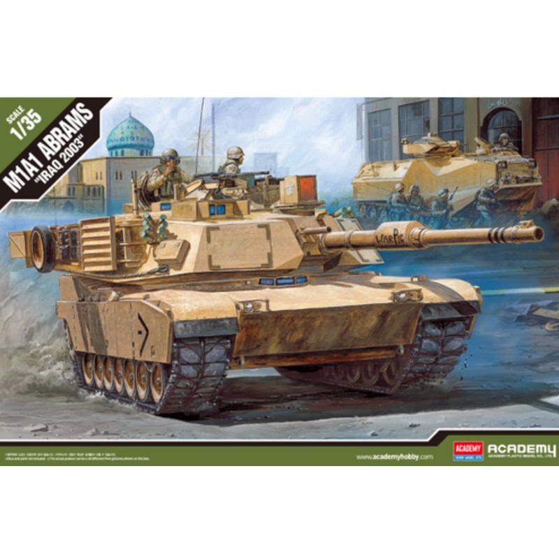 ACADEMY 1:35 M1A1 ABRAMS IRAQ 2003
