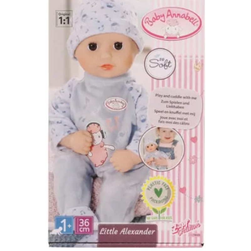 BABY ANNABELL LITTLE ALEXANDER 36CM CLOS