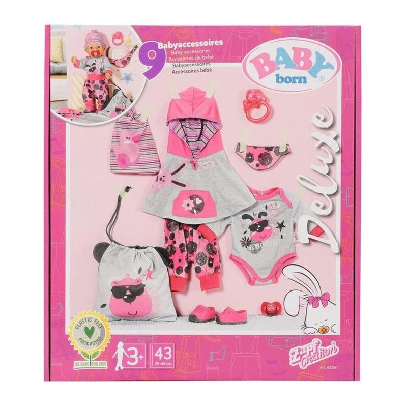 BABY BORN DELUXE FIRST ARRIVAL SET