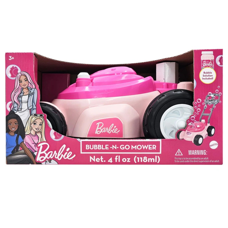 BUBBLE N GO MOWER BARBIE