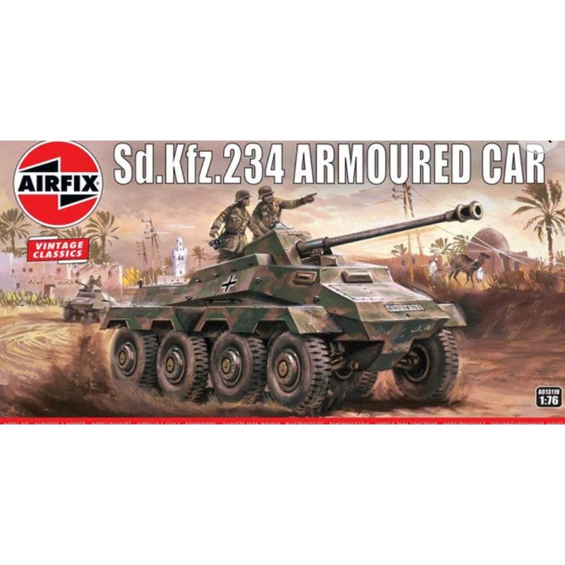 Airfix 1:76 Sdkfz.234 Armoured Car
