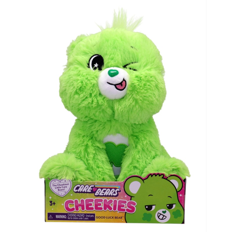 CARE BEARS CHEEKIES GOOD LUCK BEAR