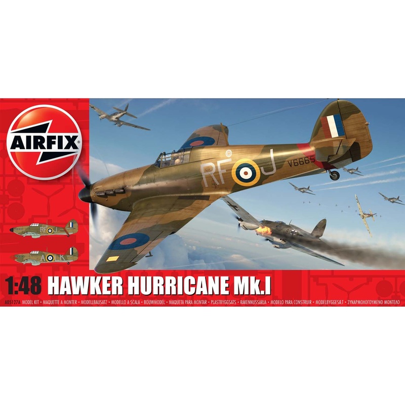 AIRFIX 1:48 HAWKER JURRICANE MK.I
