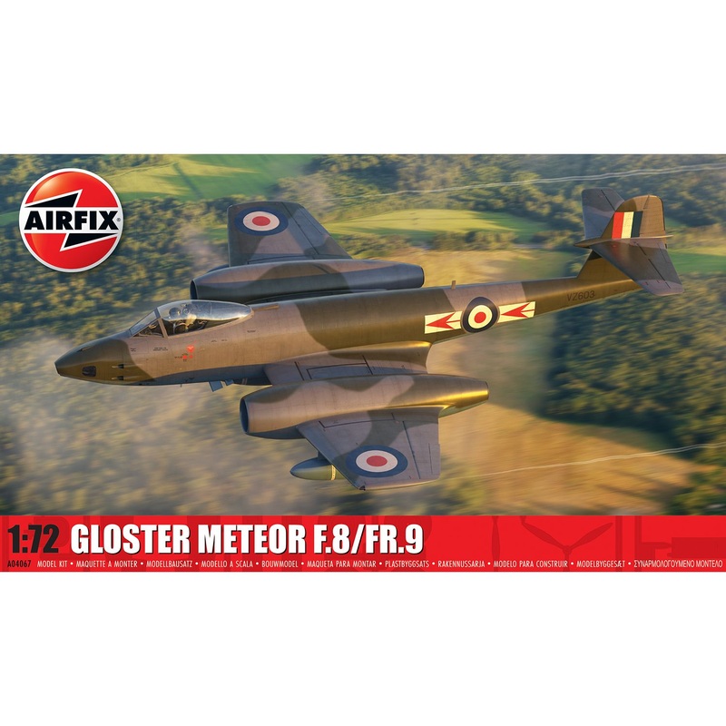 Airfix 1:72 Gloster Meteor F.8/Fr.9