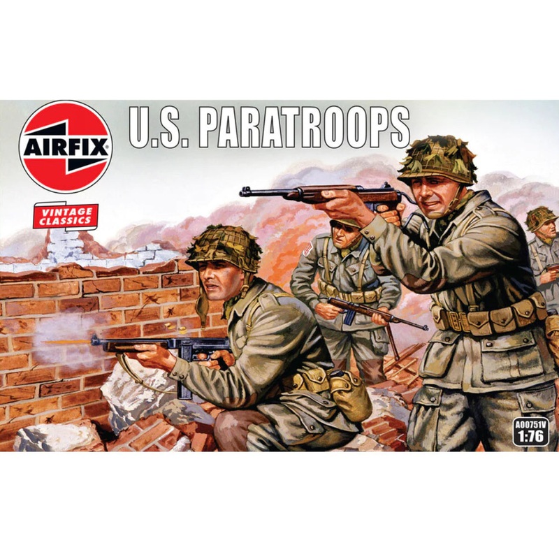 Airfix 1:76 Wwii Us Paratroops