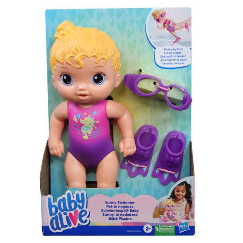 BA BABY ALIVE SUNNY SWIMMER AST