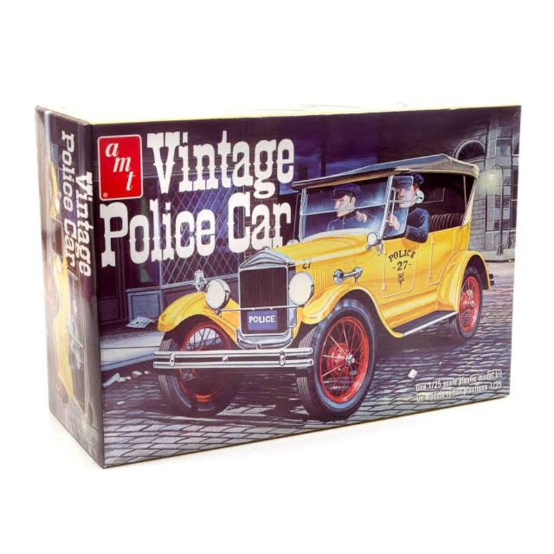 Amt 1:25 1927 Ford T Vintage Police Car