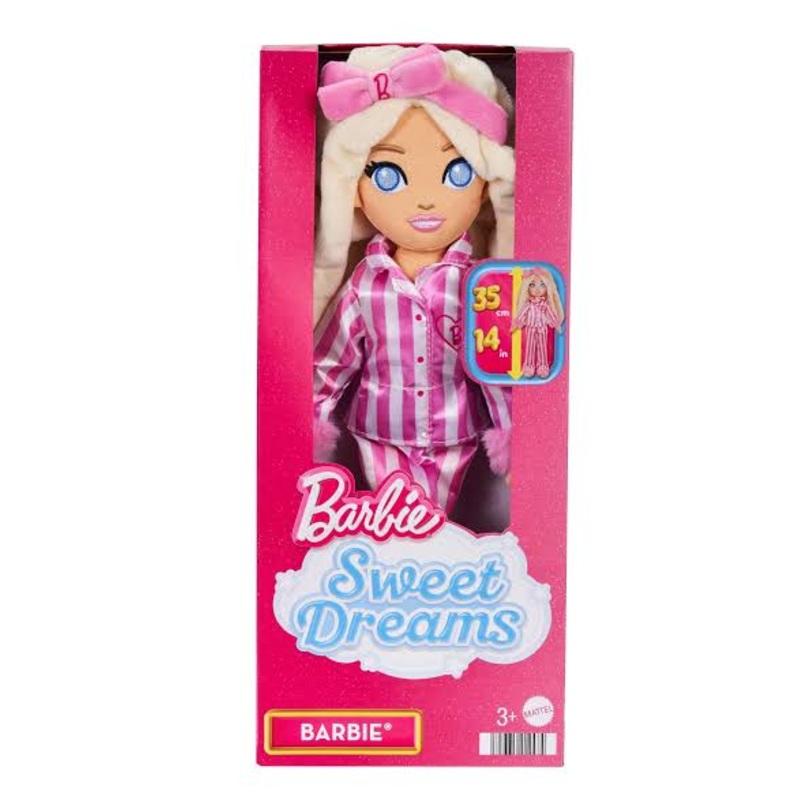 BRB SWEET DREAMS PLUSH DOLL BARBIE 35CM