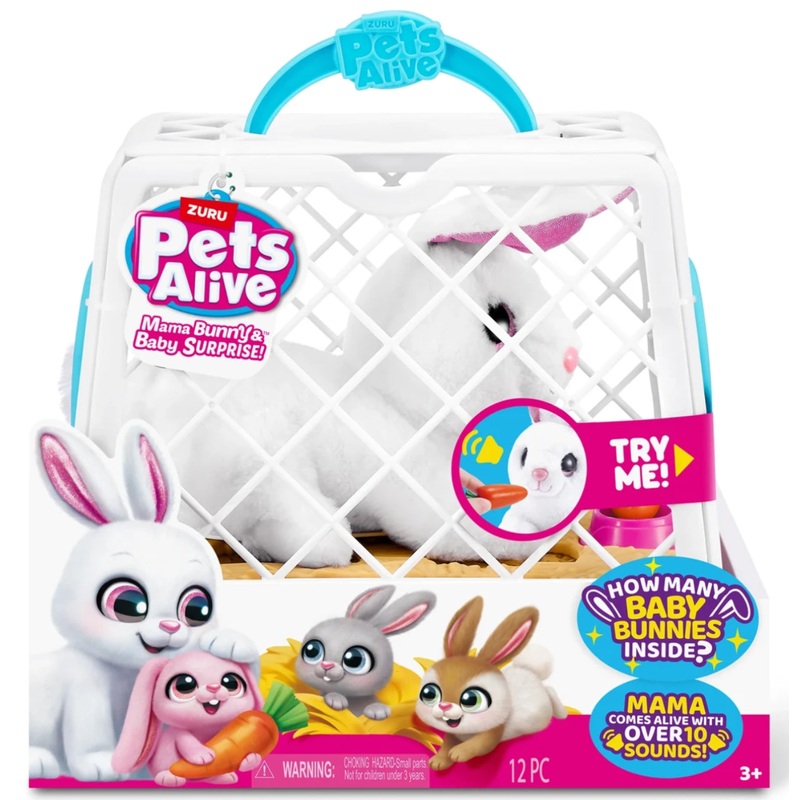 ZURU PETS ALIVE MAMA BUNNY SURPRISE