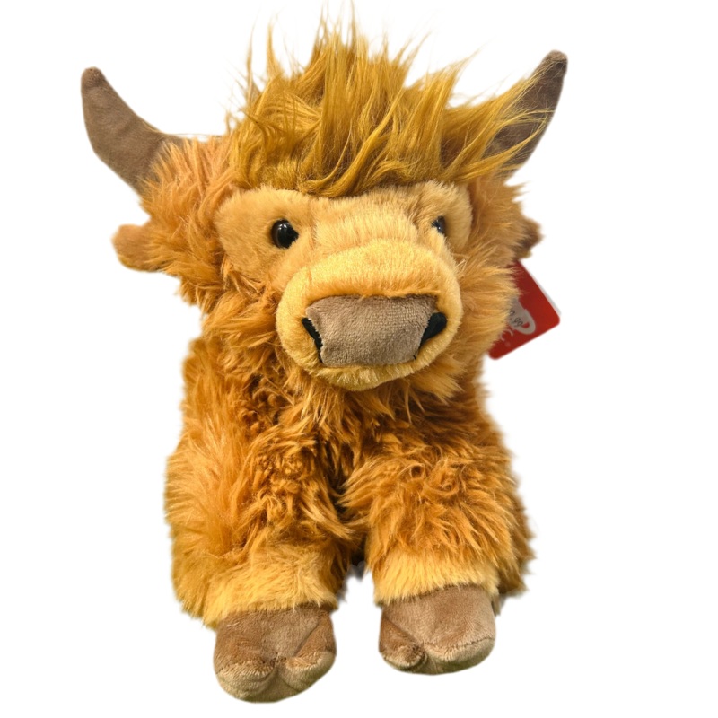 WILD PLUSH HIGHLAND COW