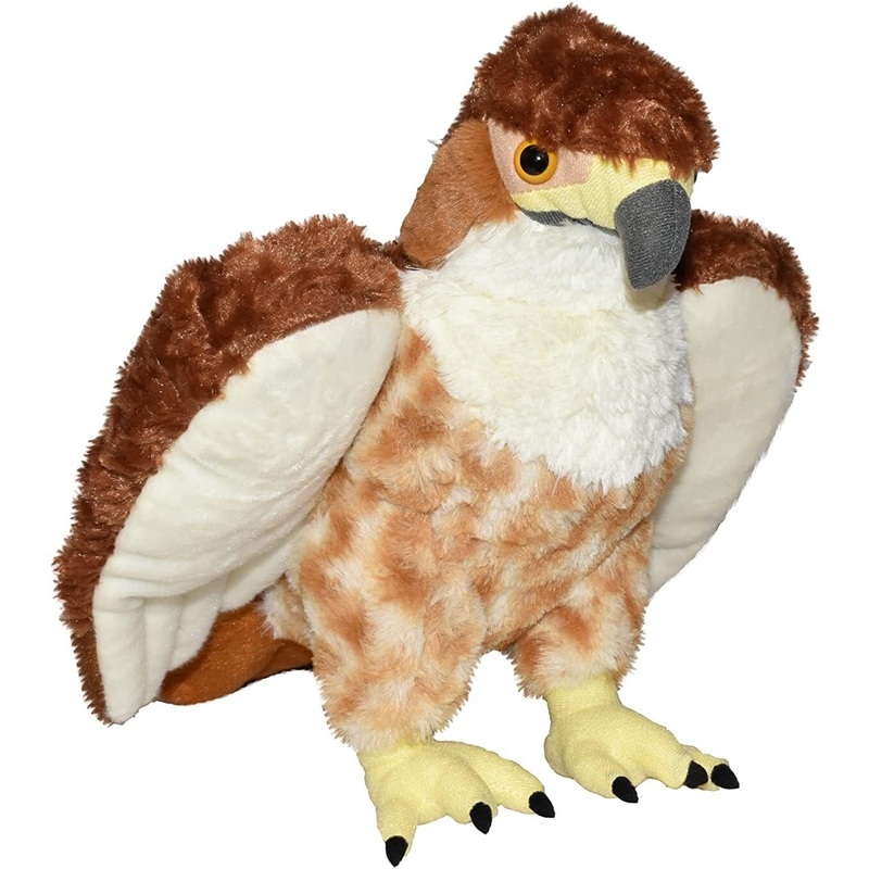 WILD PLUSH RED TAILED HAWK