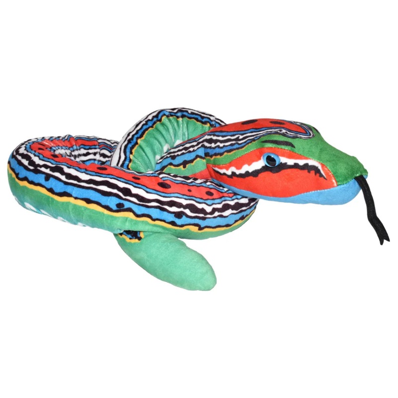 WILD REPUBLIC SNAKE GREEN BLUE RED
