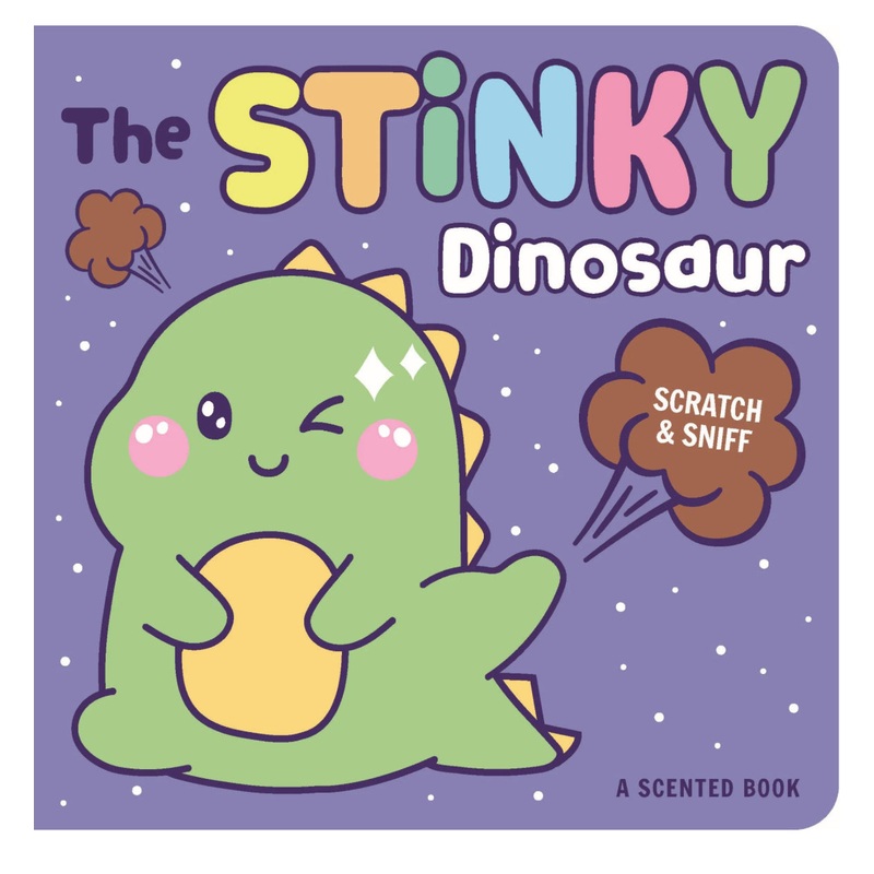 BOOK SCRATCH & SNIFF THE STINKY DINOSAUR