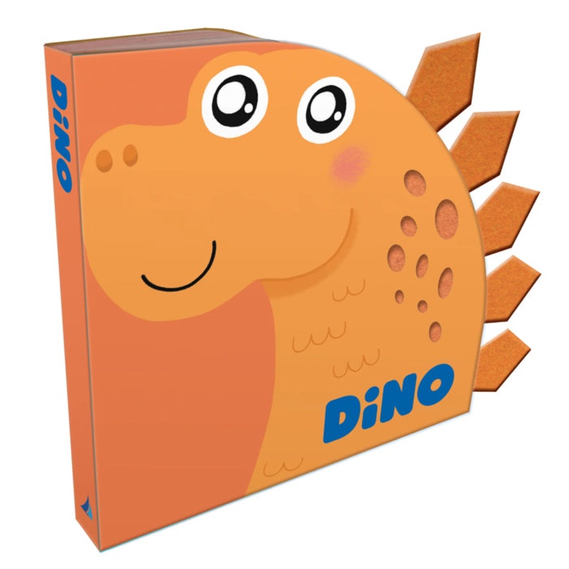 BOOK DINOSAUR SHAPED FELT