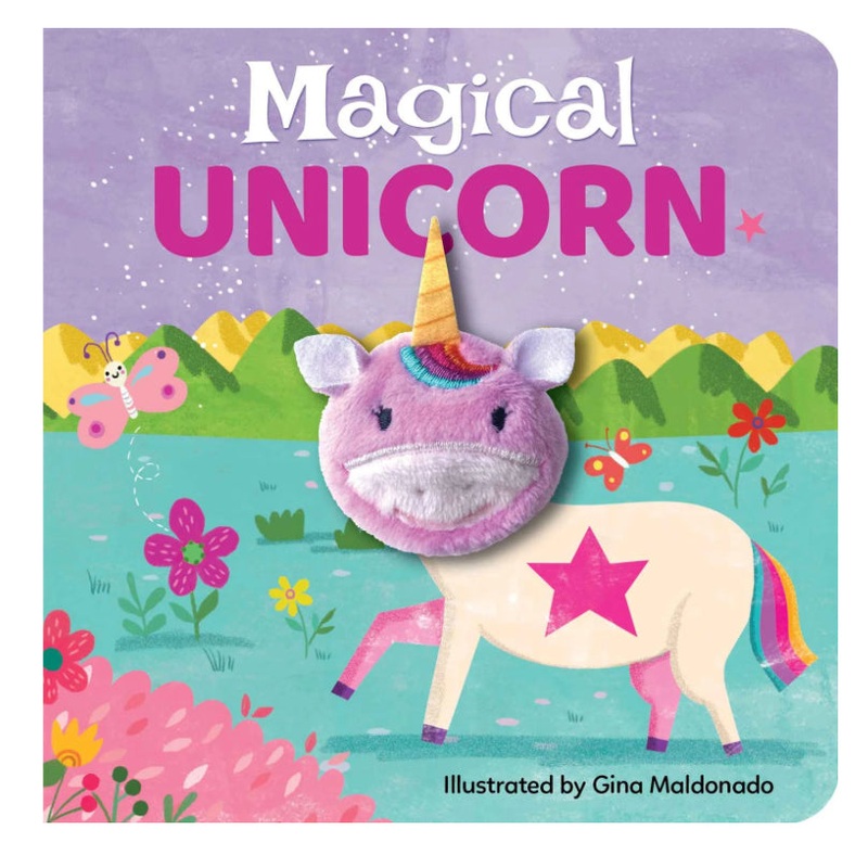 BOOK FINGER PUPPET MAGICAL UNICORN