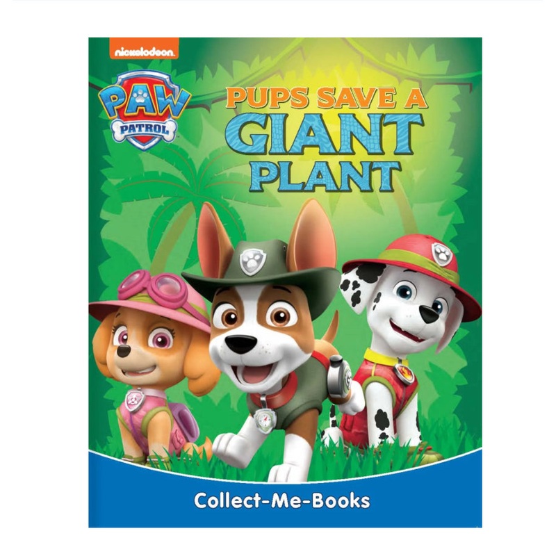 BOOK PAW PATROL PUPS SAVE A GIANT PLANT