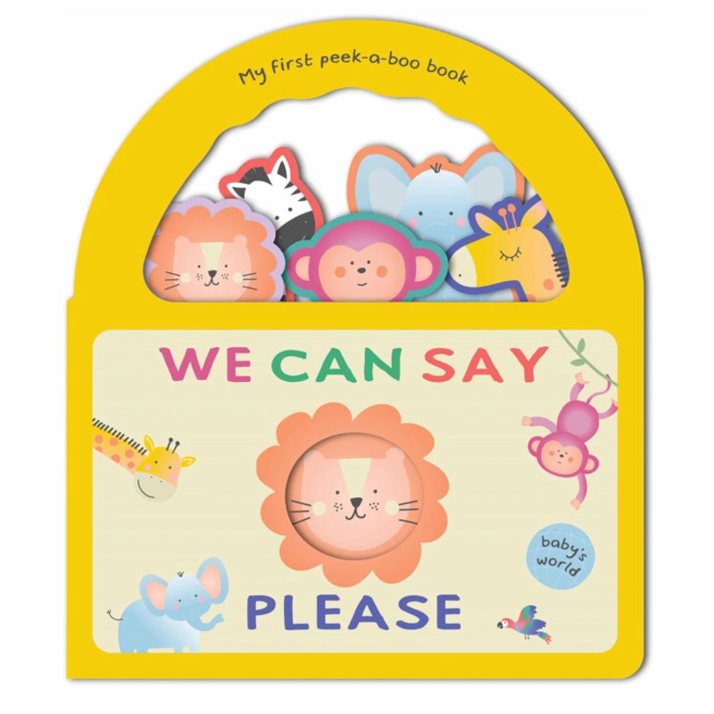 BOOK PEEKABOO WE CAN SAY PLEASE