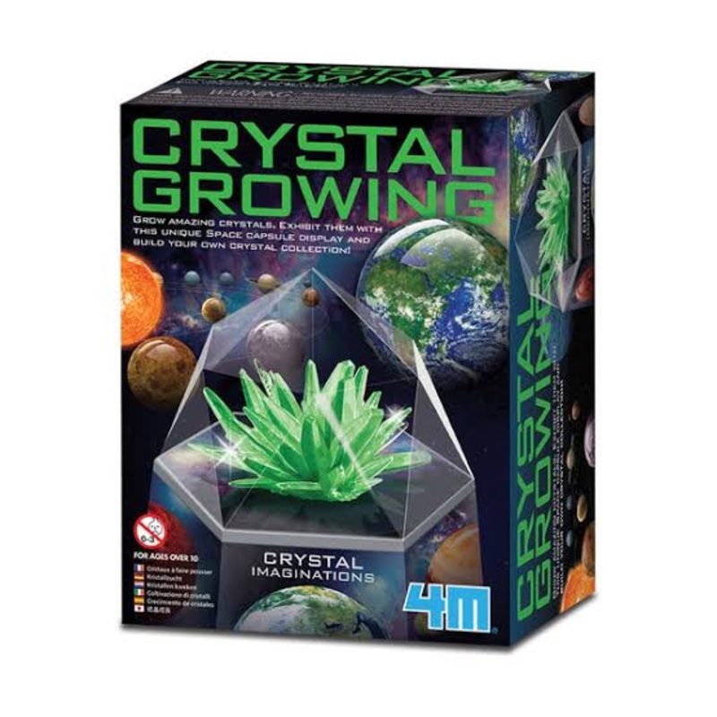 4M CRYTAL GROWING KIT SPACE GEM GREEN