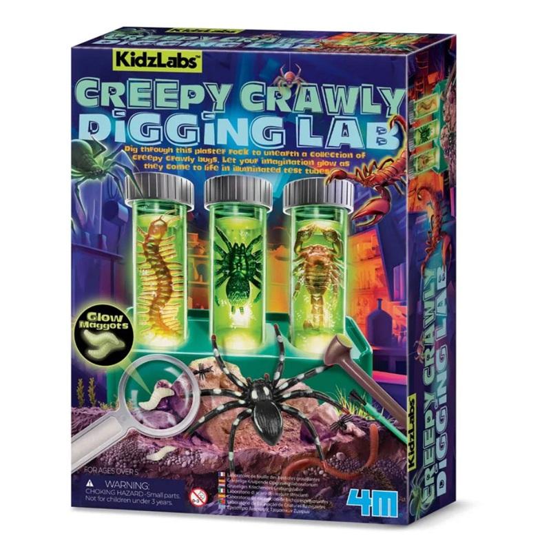 4M KIDZLABS CREEPY CRAWLY DIGGING LAB