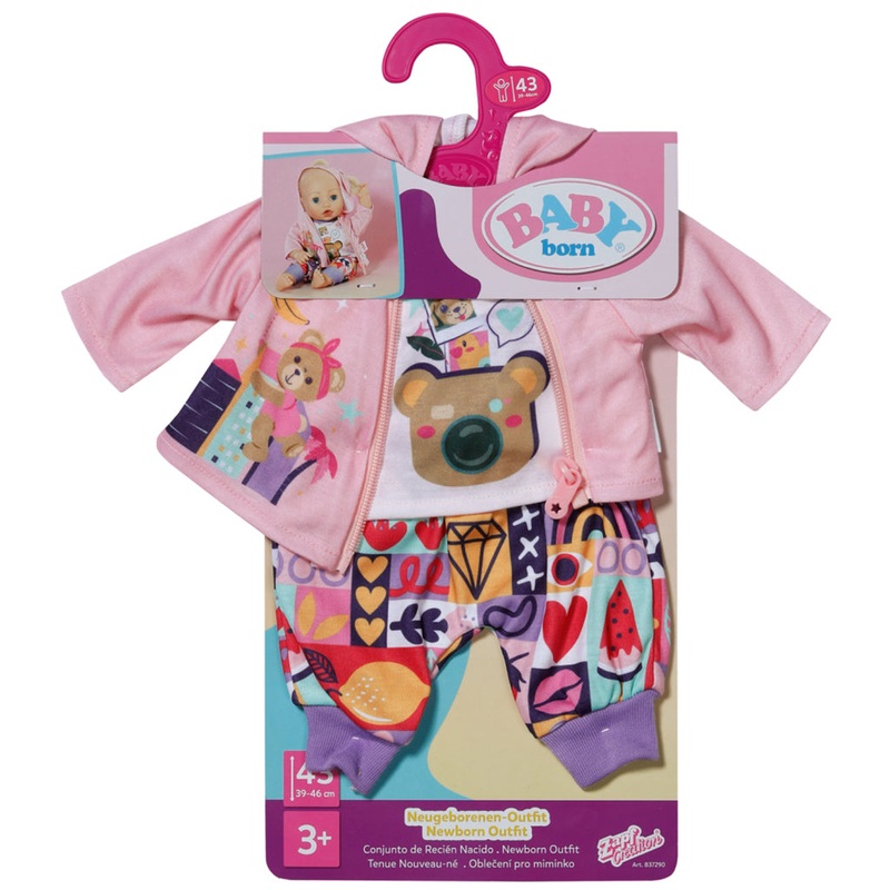 BB BABY BORN NEWBORN OUTFIT 43CM