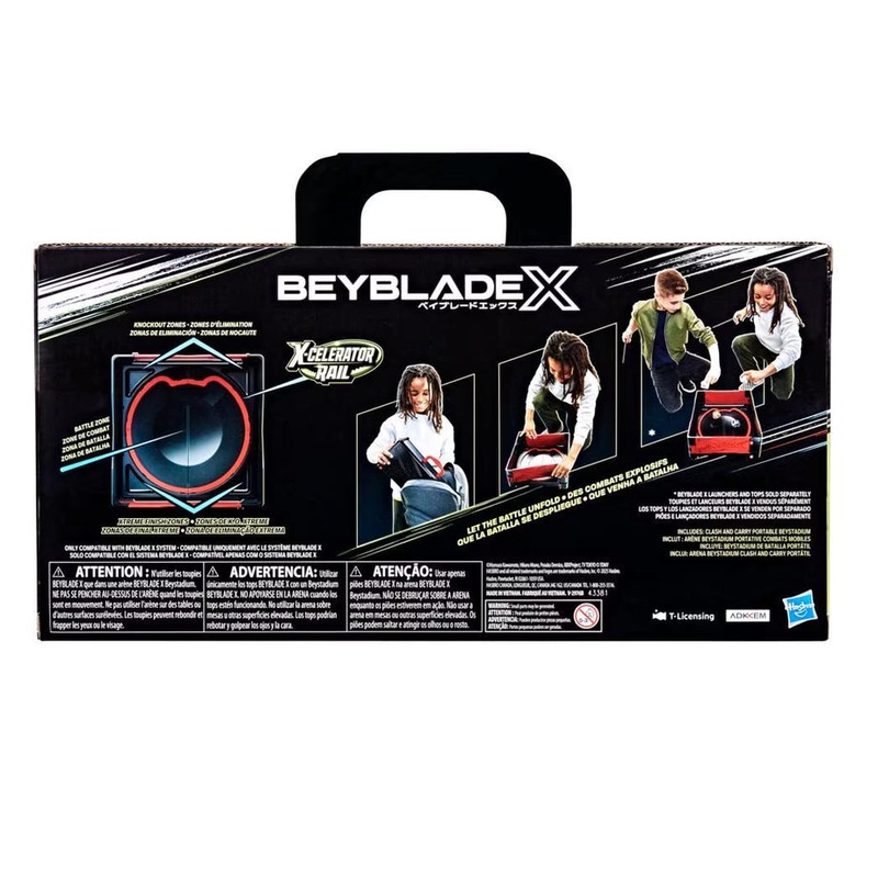 BEYBLADE X CLASH AND CARRY BEYSTADIUM
