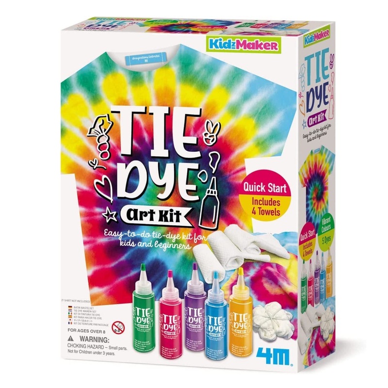 4M KIDZMAKER TIE DYE ART KIT