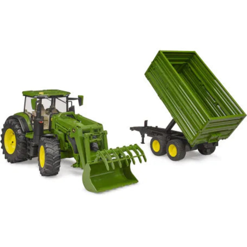 BRUDER 1:16 JD 7R 350 TRACTOR W FRONTLOA