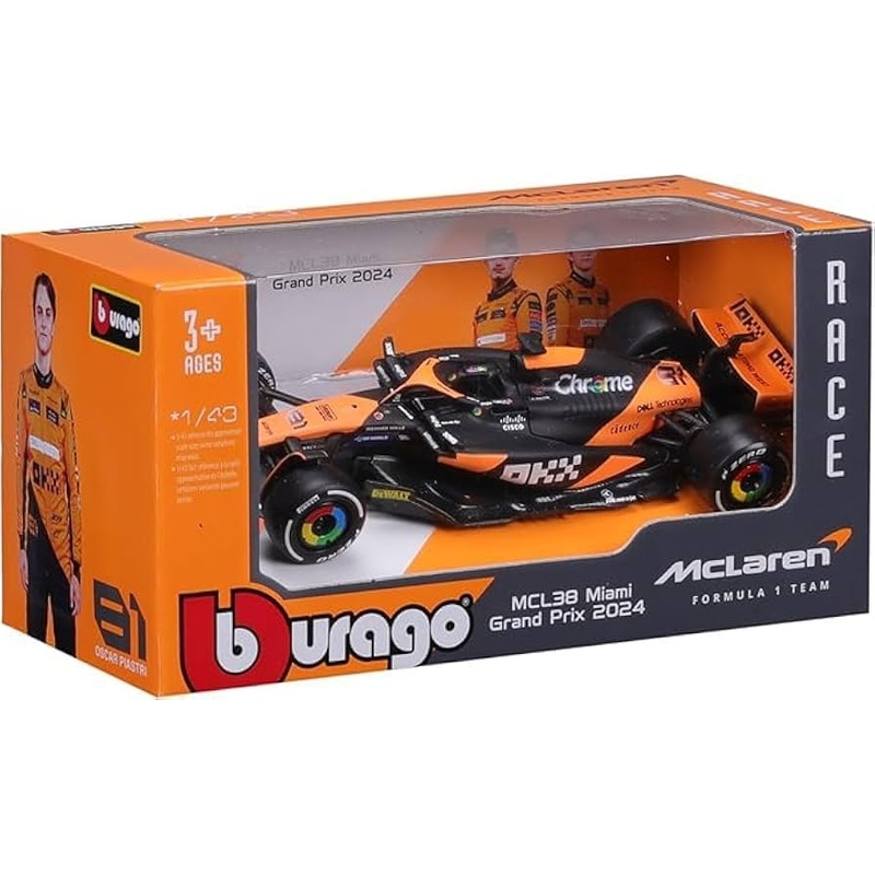 BURAGO 1:43 F1 MCLAREN RACING